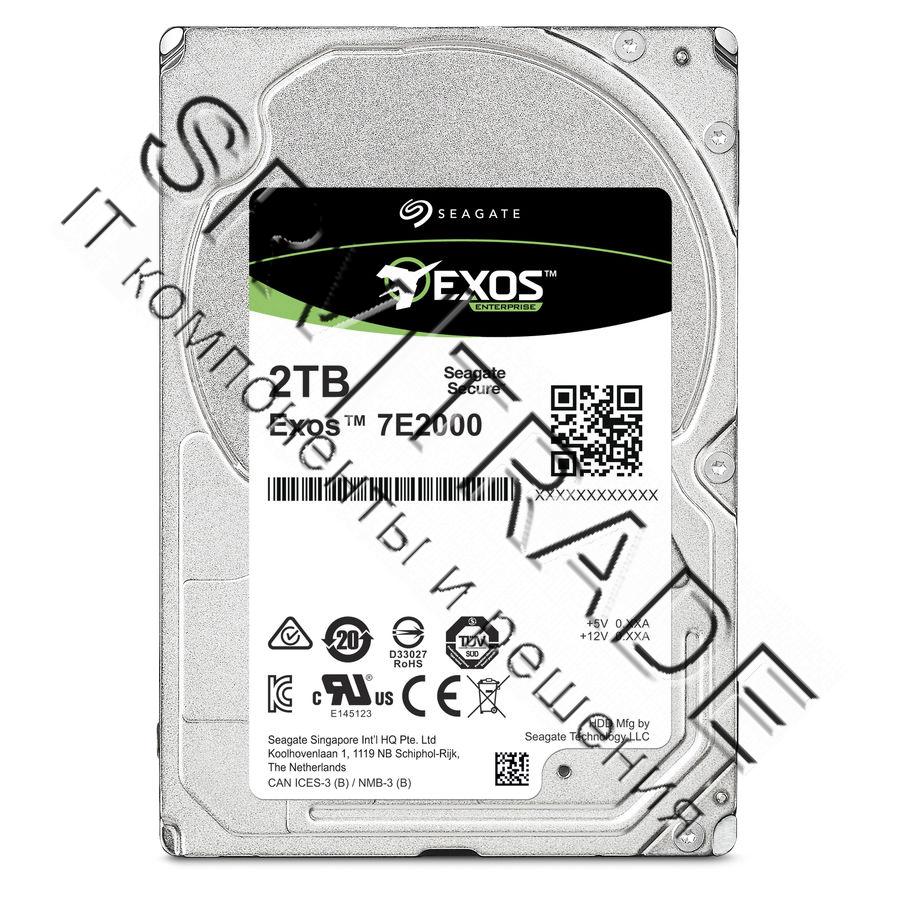 Жесткий диск Seagate Exos 7E2000 SAS3 ST2000NX0273 Hard Drive 2TB 2.5in