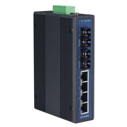 Неуправляемый коммутатор, 4 порта 10/100Mbps Ethernet и 2 оптоволоконных порта 100FX (многомодовое