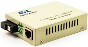 Конвертер GIGALINK из UTP, 100Мбит/c в WDM, без LFP, SM, SC, Tx:1310/Rx:1550, 18 дБ (до 20 км)