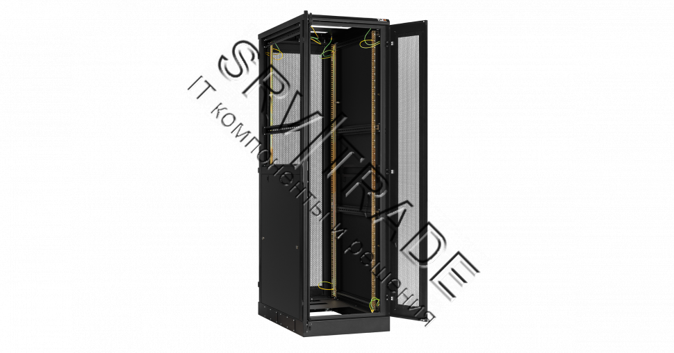 Комплект двухуровневых боковых металлических стенок для шкафа TLK TFA-4712-HH-BK серии TFA 47U