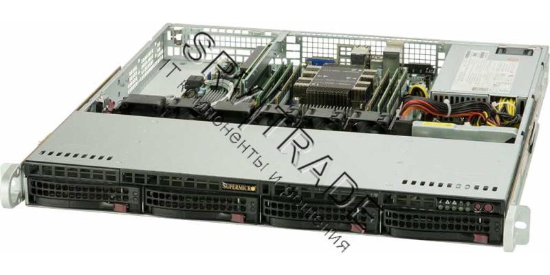 Серверная платформа Supermicro 5019P-M 1U