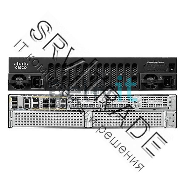 Маршрутизатор Cisco ISR 4451 UC Bundle, PVDM4-64, UC Lic,CUBE25