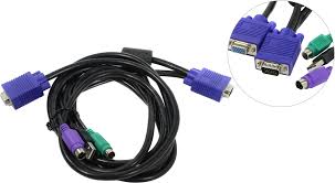 Кабель 3.0м PS/2 + USB для KVM переключателей Procase  серии Е, CE0300