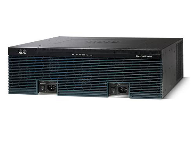 Маршрутизатор Cisco 3945E/K9 (SPE250, 4x100/1000, 2xSFP, 3xEHWIC,4xSM,3xPVDM,2xUSB, 256F/1000D, IPB)