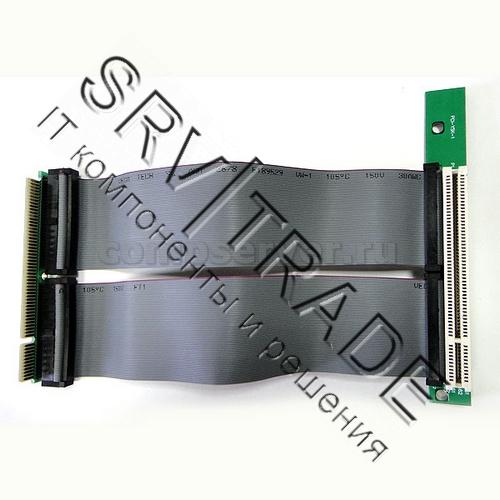 Ризер 1U PCI 32bit Single Slot Riser Card  на шлейфе 10см, NR-RCPCIF