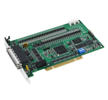 Universal PCI адаптер четырехкоординатного управления сервоприводом, ADVANTECH PCI-1245E-AE
