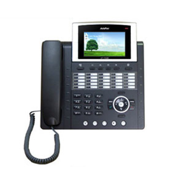 Телефон IP300  IP-телефон (H.323, SIP), 2x10/100 Mbps, быстрый набор, цветной LCD-дисплей 4,3"*