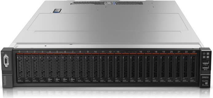Сервер Lenovo 7X06A04DEA ThinkSystem SR650 Rack 2U, Xeon Silver 4116 12C (2.1GHz/85W), 16GB/2Rx8/266