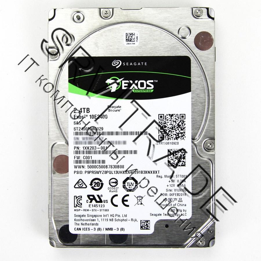 Жесткий диск Seagate Exos 10E2400 SAS3 ST2400MM0129 Hard Drive 2.4TB 2.5in