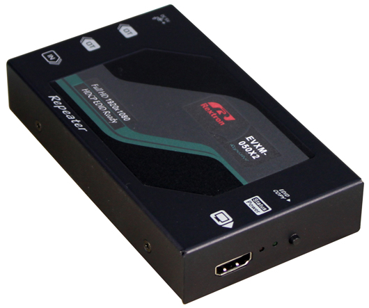 Удлинитель HDMI (Full HD) ретрансляторный блок, 1 вход, 2 выхода, UTP Кат. 5e до 100м, EDID Copy
