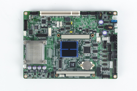 Процессорная плата EBX с Intel Atom D510 1.66ГГц, DDR2, LVDS/VGA, 3xGB LAN, 8xUSB, 6xCOM, 3xSATA, G