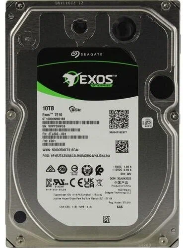 Жесткий диск Seagate Exos 7E10 ST10000NM018B Hard Drive 10TB