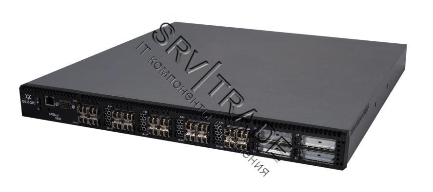 Коммутатор Qlogic SB5800V-08A8 SANbox 5800V full fabric switch with (8) 8Gb ports enabled, plus (4)