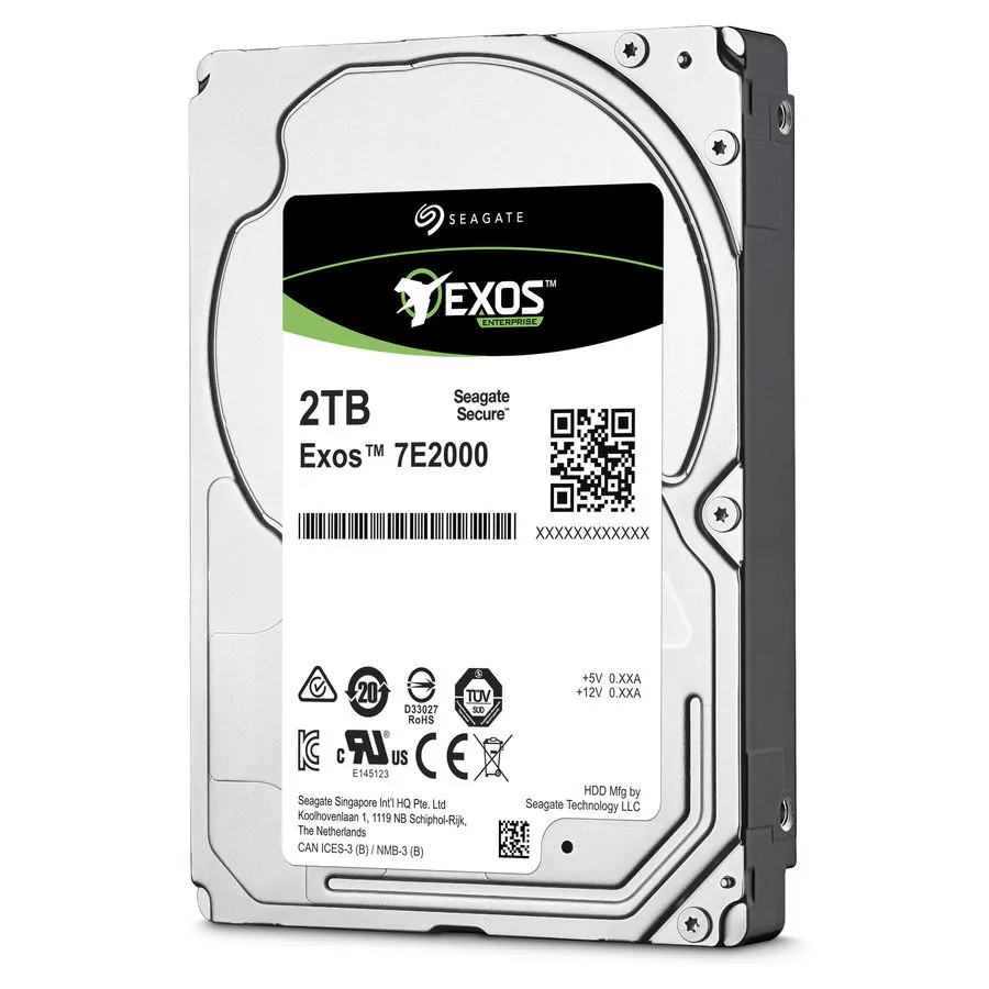 Жесткий диск Seagate Exos 7E2000 SATA3 ST2000NX0253 Hard Drive 2TB 2.5in