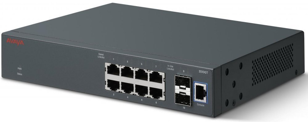 Коммутатор Avaya ERS 3510GT-PWR+ AL3500B14-E6 Ethernet Routing Switch 3510GT-PWR+ with 8 10/100/1000