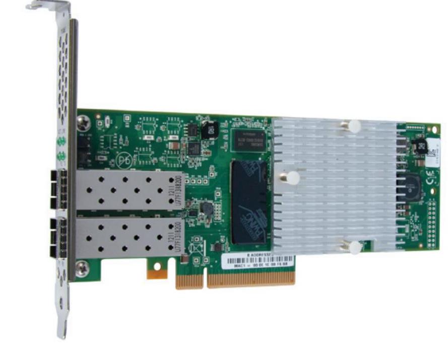 Контроллер Qlogic QLE3242-LR-CK 10Gb Dual Port Intelligent Ethernet Adapter, x8 PCIe, LC single-mode