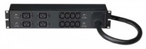 Модуль распределения нагрузки Eaton ePDU Basic 0U, 16 Amp Input Plug EN60320 C20 -  2M lead, Output