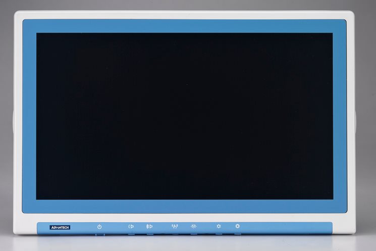 Безвентиляторная медицинская рабочая станция 21.5" TFT LCD LED, резистивный сенсорный экран, Intel