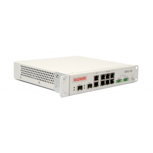 Блок агрегации Ethernet IDU-H RADWIN RW-7300-2006, 2 порта Ethernet 10/100/1000 BT и 2 порта SFP, с
