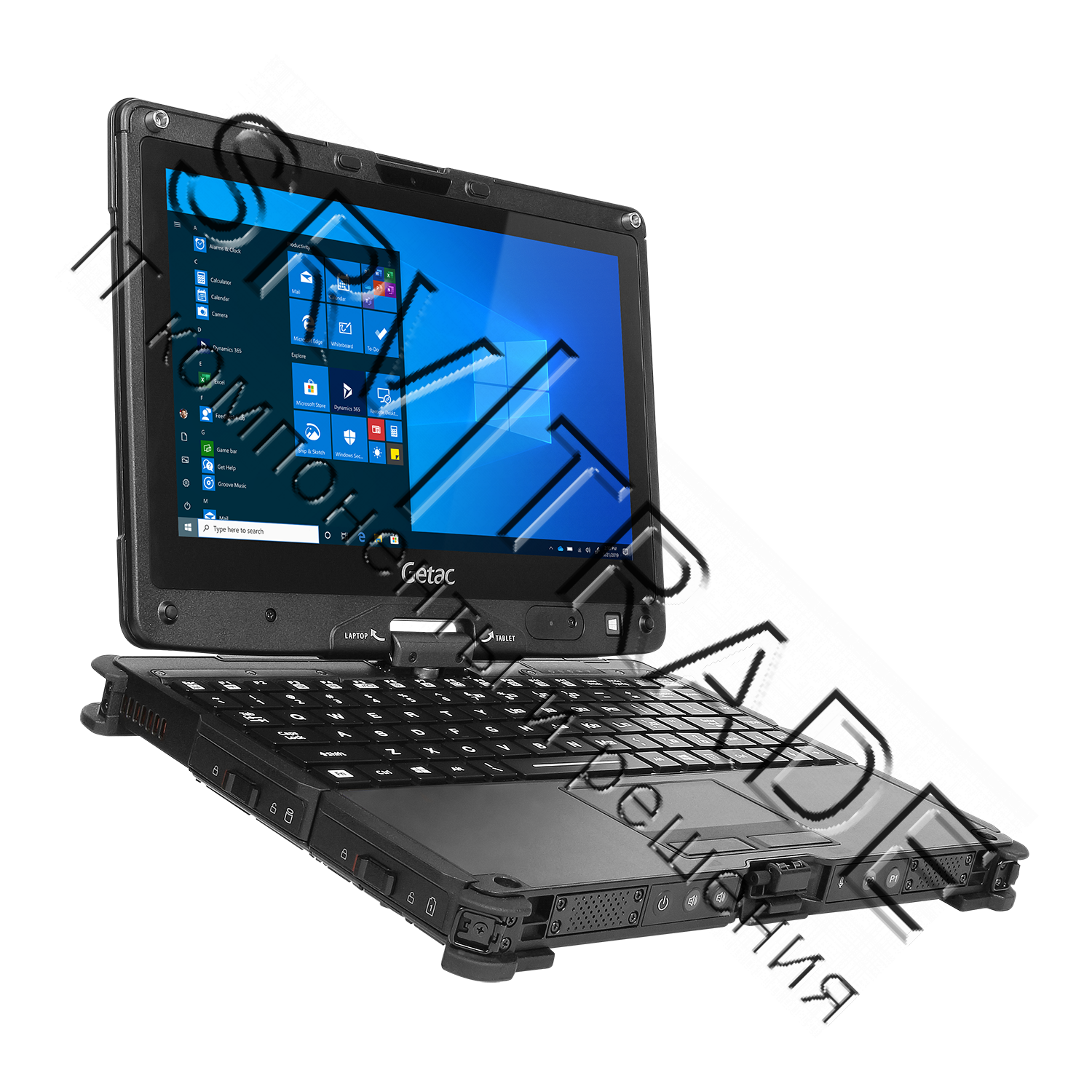 Полностью защищенный ноутбук с поворотным экраном GETAC  V110 G6 (Win 10 Pro 64bit) i5-10210U / 11.6