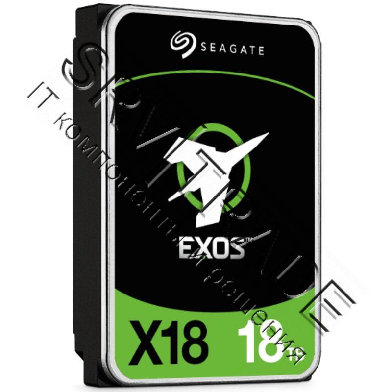 Жесткий диск Seagate Exos X18 SATA3 ST18000NM000J Hard Drive Helium 18TB
