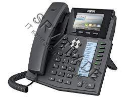 IP телефон X5U, 16 линий SIP, 2 порта Ethernet 10/100/1000, цветной основной дисплей 3,5”,  встроенн