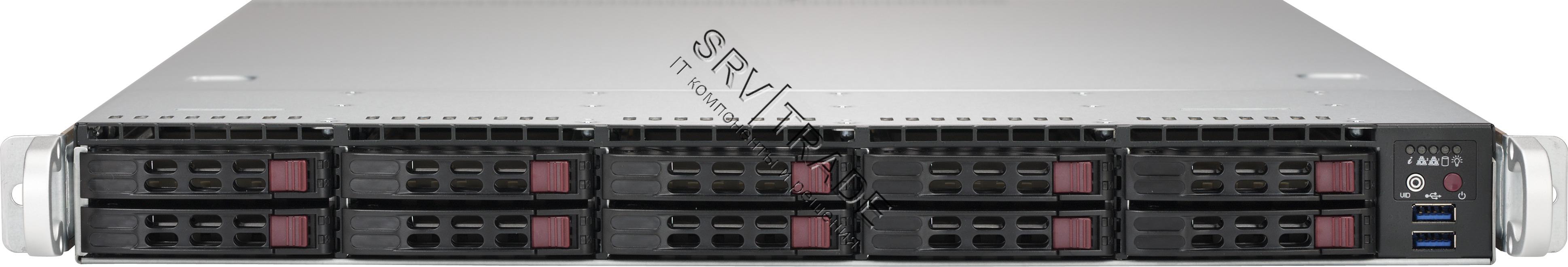Серверная платформа Supermicro 1019P-WTR 1U