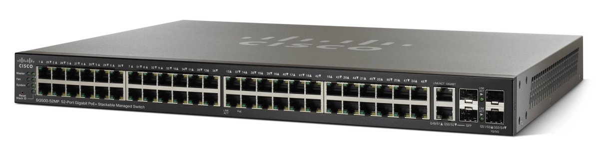 Коммутатор PoE Cisco SB SG500-52MP-K9-G5
