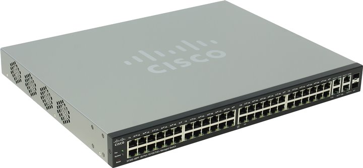 Коммутатор Cisco SF300-48PP-K9-EU PoE