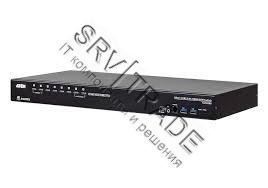 KVM-коммутатор для установки в стойку 8-Port USB 3.0 4K HDMI KVM Switch ATEN CS18208-AT-G