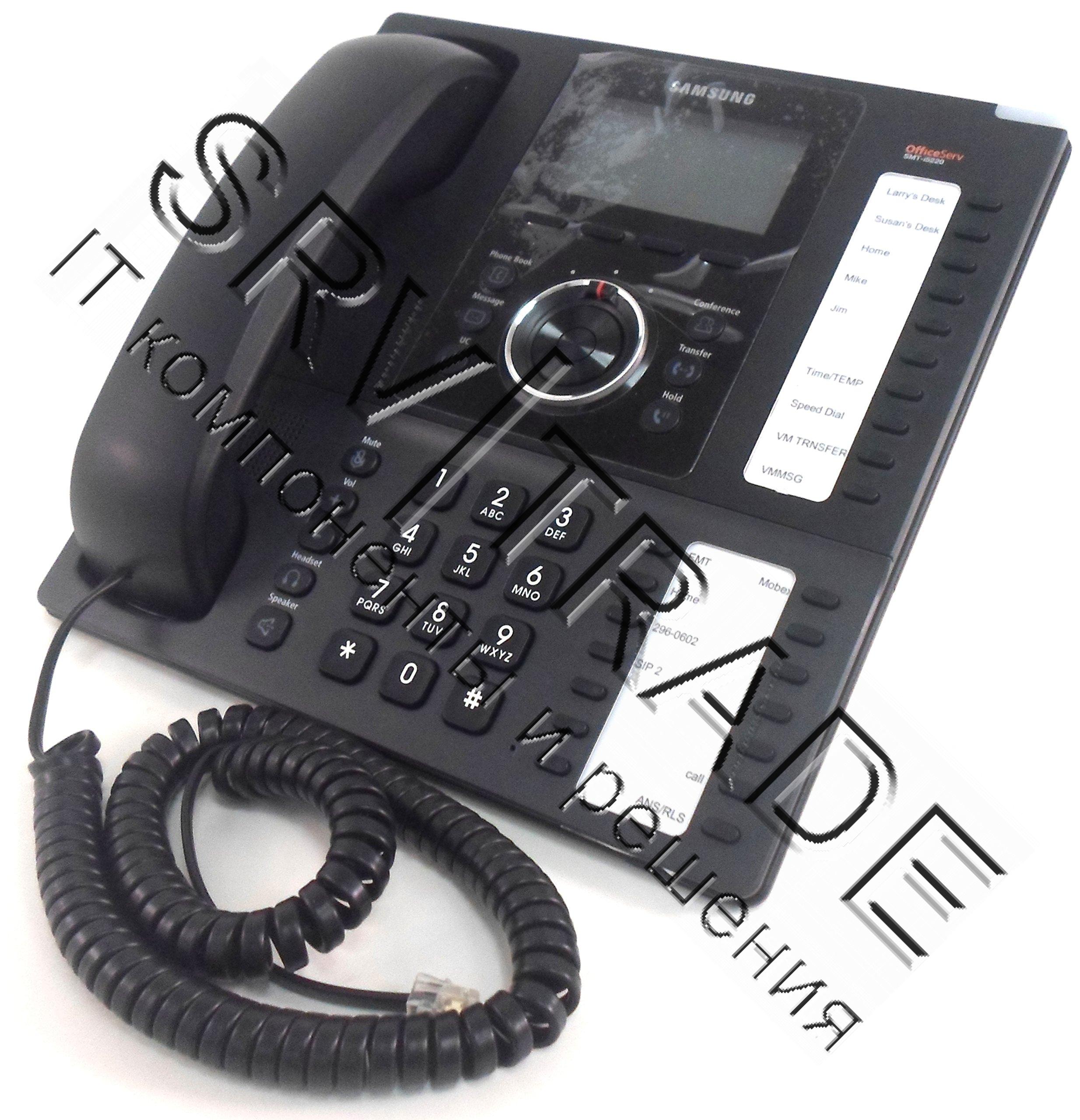 IP телефон SMT-i5220D, ЖКД, 24 программируемых клавиш, русифицированный